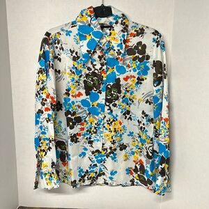 Vintage 60’s/70’s Women’s Shirt Limited Edition Ship N’ Shore Sz M/L (4ai)